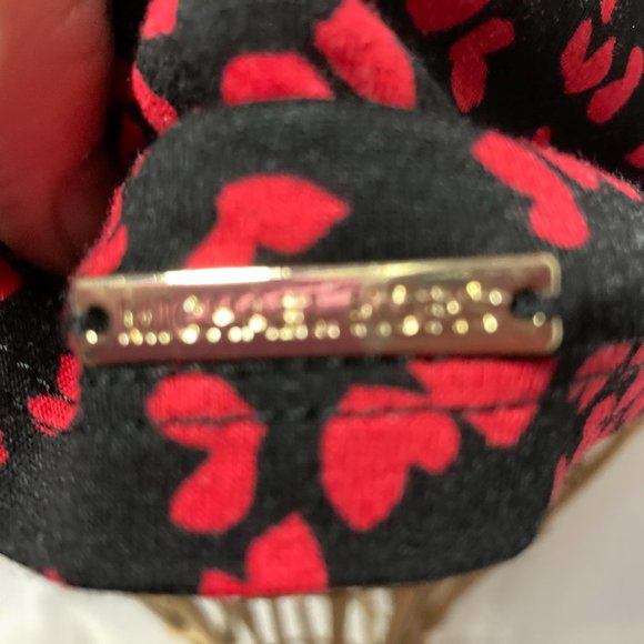 NEW MICHAEL KORS TOP w/ HEARTS VALENTINES SIZE L - Picture 2 of 6